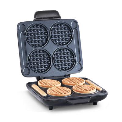 DASH Multi Mini Waffle Maker | 4.6 H x 11.3 W x 11.3 D in | Wayfair DMMW400GBGT04