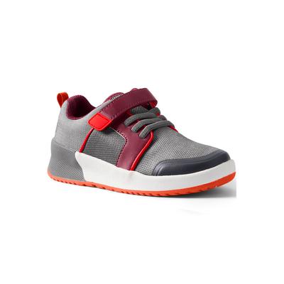 Kids Active Sneakers - Lands' End - Gray - 4