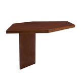 Original Home Office; Wood Top Corner Desk Addition Work Surface Only - Brown - Brown - Ballard Designs - Ballard Designs