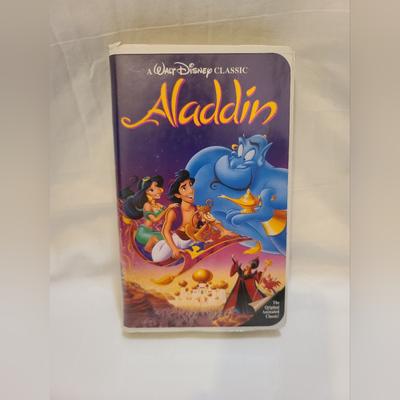 Disney Media | 5/$15 Aladdin Vhs Tape | Color: Black | Size: Os