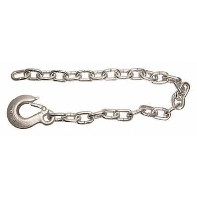BUYERS PRODUCTS B03835SC Safety Chain,Silver,3/8" Sz,6-61/64"W