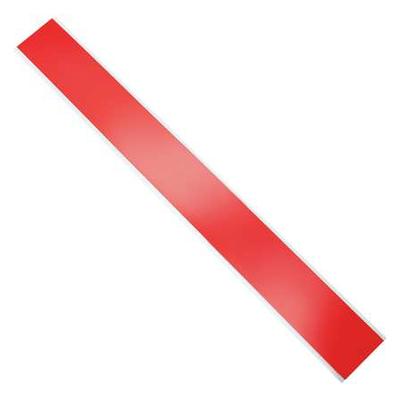ZORO SELECT 4 MIL PLAIN RED Barricade Tape,Red,1000 ft x 3 In