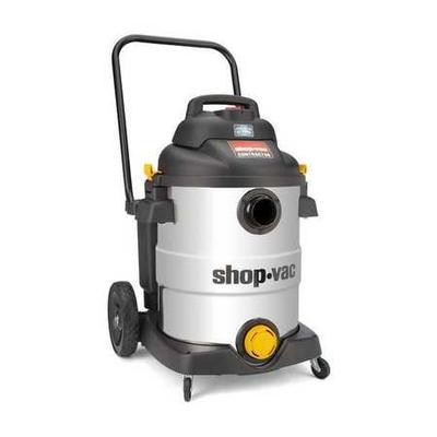 SHOP-VAC 9627706 Shop Vacuum,12 gal,Stainless,105 cfm