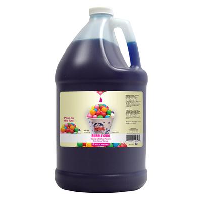 Gold Medal 1232 Bubble Gum Snow Cone Syrup, Ready-To-Use, (4) 1 gal Jugs