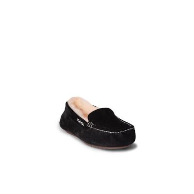 Women's Bella Flats And Slip Ons by Old Friend Footwear in Black (Size 12 M)