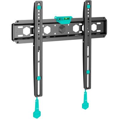 ONKRON Wall Mount for Greater Than 50" Screens Holds up to 123 lbs in Black | 15.75 H x 19.125 W x 1.125 D in | Wayfair FM5-B