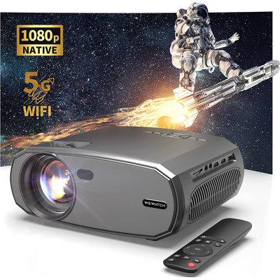 WEWATCH 15000 Lumens Portable Home Theater Projector | Wayfair V50G