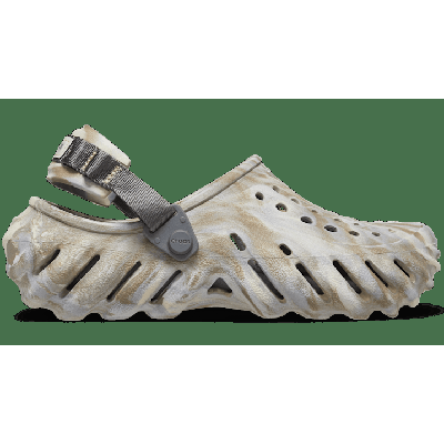 Crocs Bone / Multi Echo Marbled Clog Shoes