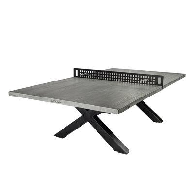 Joola USA Joola Berkshire Outdoor Table Tennis Table -Ping Pong Table w/ Steel Net Set & Frame | 30 H x 60 W x 108 D in | Wayfair 11120-11121