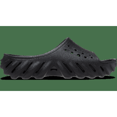 Crocs Black Echo Slide Shoes