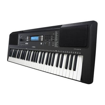 Yamaha PSR-E373 61-Key Touch-Sensitive Portable Keyboard with AC Adapter PSRE373AD