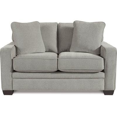 La-Z-Boy Meyer Loveseat w/ Tempur-response Memory Foam Seat Cushions Polyester in Gray | 38 H x 62 W x 40 D in | Wayfair 630694 C151651 FN 007 ZB