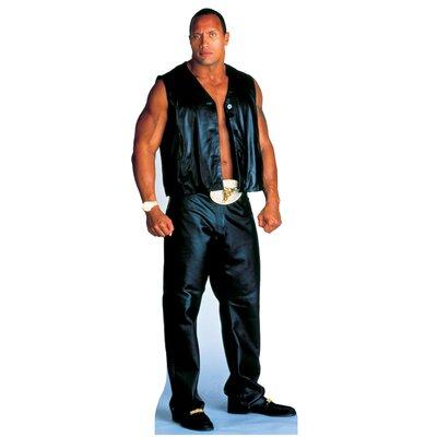 Advanced Graphics World Wrestling Entertainment - The Rock Life-Size Cardboard Stand-Up | 77 H x 30 W in | Wayfair #611