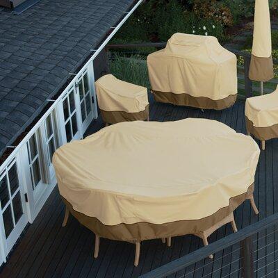 Classic Accessories Fire Pit Cover - Fits up to 44" Polyester in Brown | 8 H x 44 W x 44 D in | Wayfair 78992