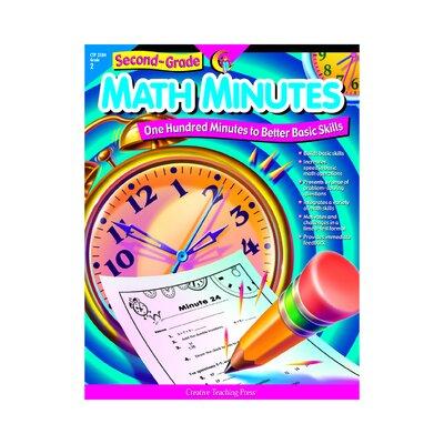 Creative Teaching Press Grade 2 Math Minutes Book | 11 H x 8.5 W x 0.25 D in | Wayfair CTP2584