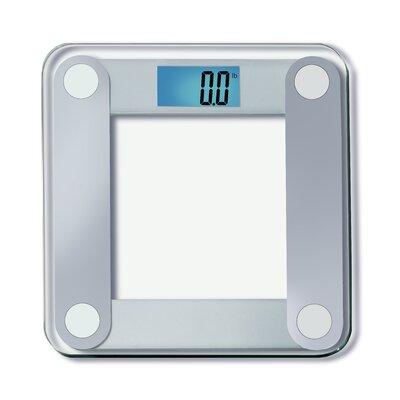 EatSmart Products Free Body Tape Measure Included Digital Bathroom Scale w/ Extra Large Lighted Display in Gray | 1 H x 12 W x 13 D in | Wayfair