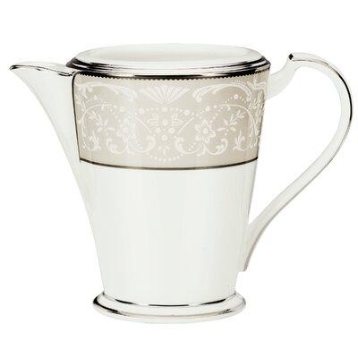 Noritake Silver Palace 8.5 oz. Creamer Porcelain China in Gray/White | Wayfair 4773-425