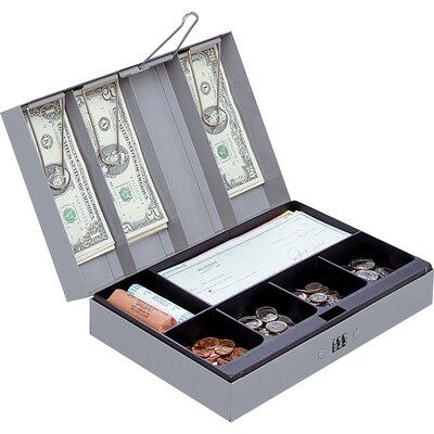 Sparco Products Combination Lock Cash Box, Steel, 11-1/2