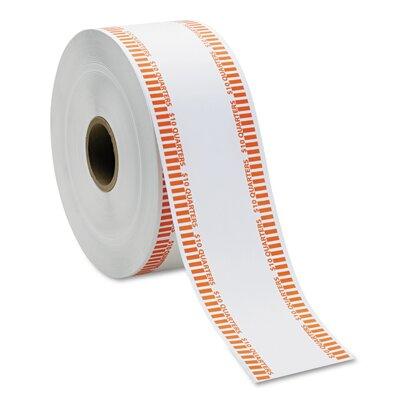 MMF Industries Automatic Coin Flat Wrapper Rolls, 1900 Wrappers/Roll in Orange | 3.8 H x 8 W x 8 D in | Wayfair CTX50025