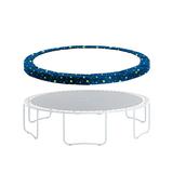 Machrus Upper Bounce Trampoline Super Spring Cover Safety Pad, Steel in Blue | 1 H in | Wayfair UBPAD-S-9-A