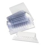 Universal® Hanging File Folder Plastic Index Tabs, 25/Pack | 0.75 H x 2.25 W x 3.5 D in | Wayfair UNV42215