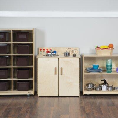 Wood Designs Sink & Stove Kitchen Set Manufactured Wood in Brown | 22.57 H x 24.5 W x 15 D in | Wayfair 10500