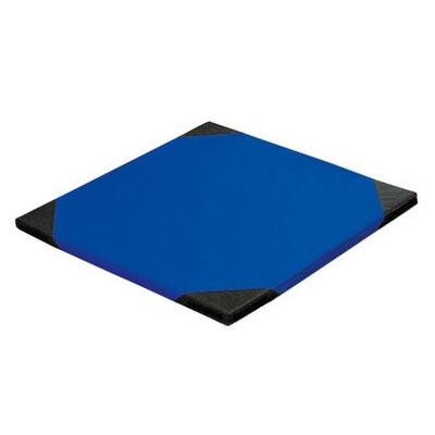 Wesco NA Foldable Tumbling Mat L: 200 Cm - W: 120 Cm - Thickness: 4 Cm Foam in Blue | 3 H x 39.25 W x 39.25 D in | Wayfair 20198002