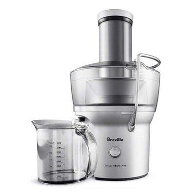 Breville Juice Fountain Compact in Gray, Size 12.7 H x 10.4 W x 7.4 D in | Wayfair BJE200XL