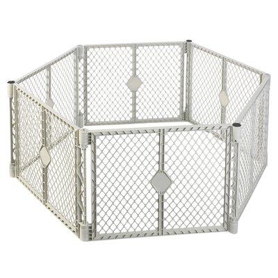 North States 26" Yard XT Pet Pen Plastic in Gray, Size 26.0 H x 30.0 W in | Wayfair NS8669P