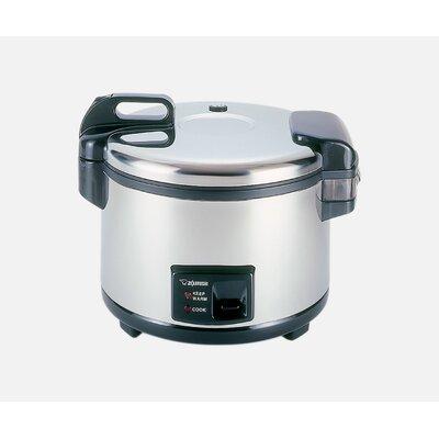 Zojirushi 20 Cup Commerical Rice Cooker & Warmer, Stainless Stainless Steel in Gray | 13.5 H x 17.3 W x 17.3 D in | Wayfair NYC-36ST