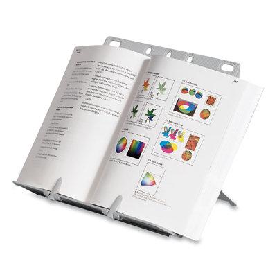 Fellowes Mfg. Co. Booklift Adjustable Desktop Copyholder in Gray, Size 0.75 H x 11.75 W x 11.25 D in | Wayfair FEL21100