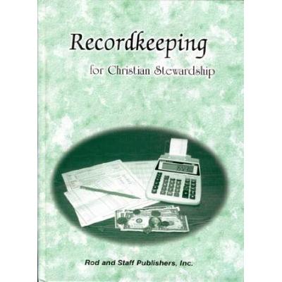 Recordkeeping For Christian Stewardship (Grades 9 And 10)