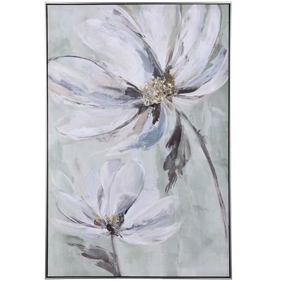 Stylecraft White Flowers Painting - WI34058DS