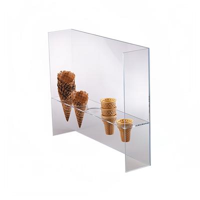 Dispense-Rite CSG-5L Ice Cream Cone Holder w/ Guard - (5) 2