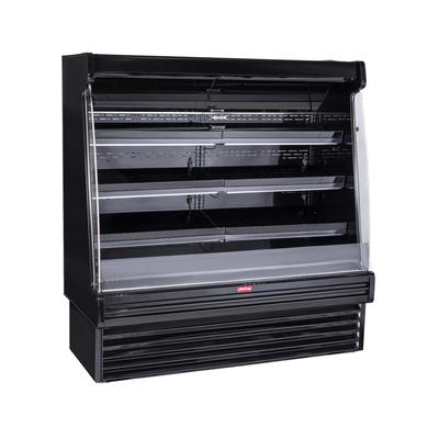 Howard-McCray SC-OP35E-4S-B-LED 51" Vertical Produce Open Air Cooler w/ (3) Levels, 115/208-230v, Black