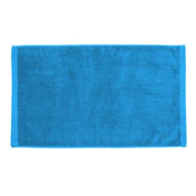 Ebern Designs Parushka Bath Towels 100% Cotton in Blue | 16 W in | Wayfair 28F92187852249FA891025CFF64BD8EE