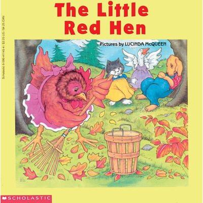 The Little Red Hen (paperback) - by Lucinda McQueen and Scholastic