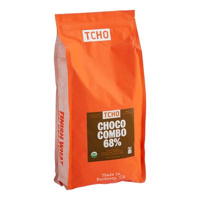 TCHO Choco Combo 68% Dark Chocolate Hexagons 6.6 lb.