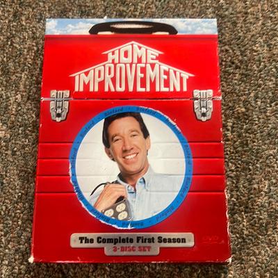 Disney Media | Home Improvement The Complete First Season 24 Episodes 3 Disc Dvd Set | Color: Gray/Red | Size: Os