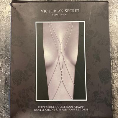 Victoria's Secret Jewelry | Brand New Victoria Secret Rhinestone Double Body Chain | Color: Silver | Size: Os
