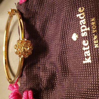 Kate Spade Jewelry | Kate Spade Gemstone Bangle, Nwot | Color: Gold/Orange | Size: Os