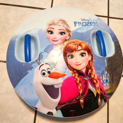 Disney Toys | Frozen Character Sliding Board | Color: Blue/Cream | Size: Osbb