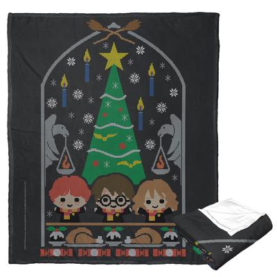 Wb Harry Potter Celebrating Together Silk Touch Throw by The Northwest in O