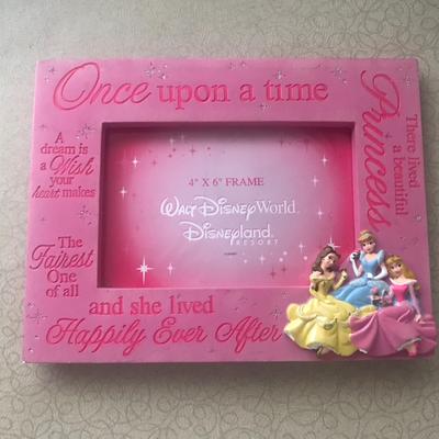 Disney Accents | Disney Parks Once Upon A Time Picture Fram | Color: Pink | Size: Os
