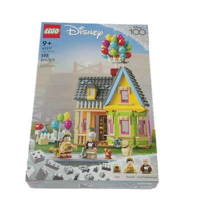 Disney Toys | Lego Disney 100 #43217 "Up" House Building Set, 598 Pieces | Color: Gray/Yellow | Size: Perfect For Ages 9+