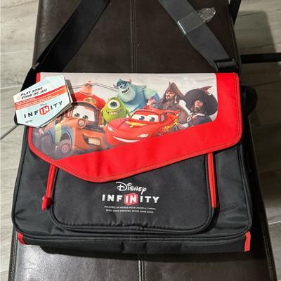 Disney Video Games & Consoles | Disney Infinity Carrying Case Nwt | Color: Black Red | Size: Os