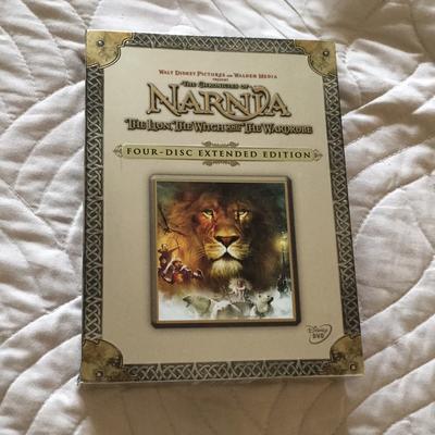 Disney Media | Narnia Movie | 4 Disc Extended Version Lion Witch Wardrobe Disney | Color: Gold/Silver | Size: Os