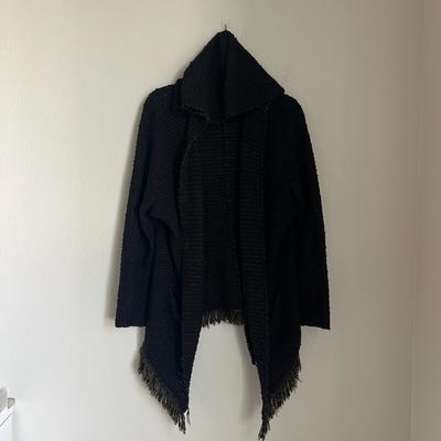 Free People Sweaters | Free People Women's Love Me Tender Cardigan In Black Size Small *Read* | Color: Black | Size: S