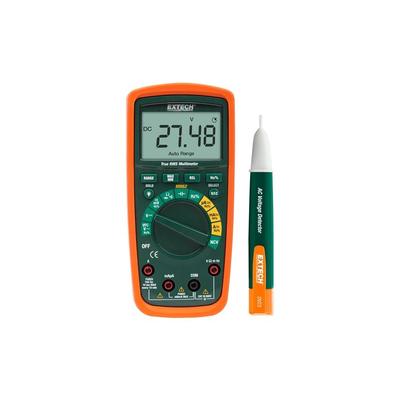 Extech Instruments True Rms Multimeter With Free Ac Volt Detector W/Nist MN62-K-NIST