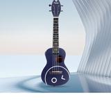 PopuMusic Populele Q2 Smart Ukulele Emoji Edition Guitar - Blue